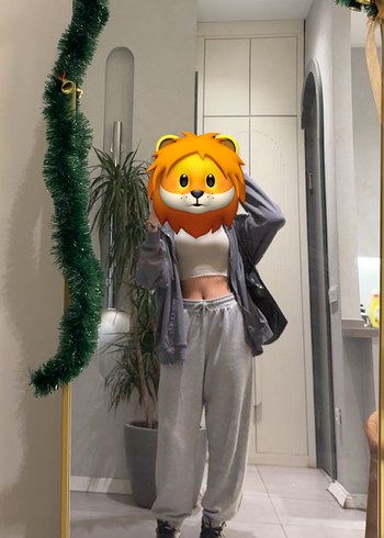 Addax Gri Eşofman - Görsel 7