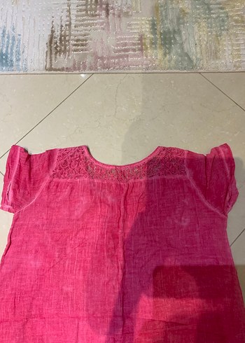 Pembe elbise - Görsel 6