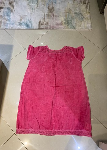 Pembe elbise - Görsel 5