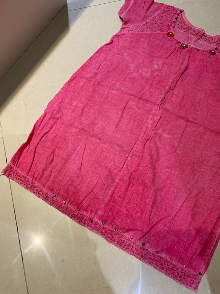 Pembe elbise - Görsel 2