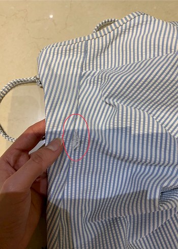 H&M Çizgili Mayo - Görsel 5