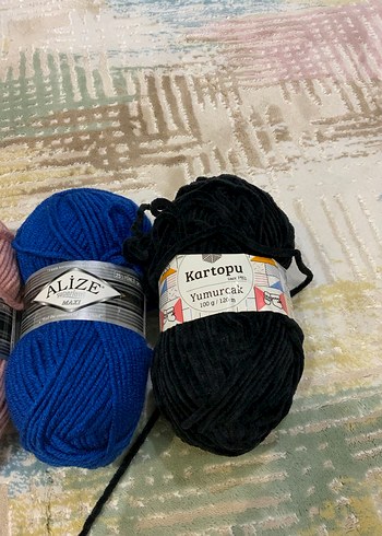 Alize ve Kartopu İpliği Seti - Görsel 3