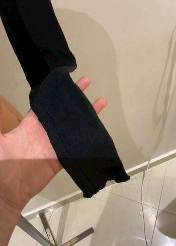 Bershka Siyah Crop - Görsel 3