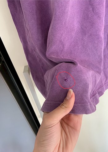 Review Mor Baskılı Tişört - Görsel 2