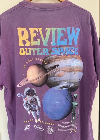 Review Mor Baskılı Tişört - Görsel 5