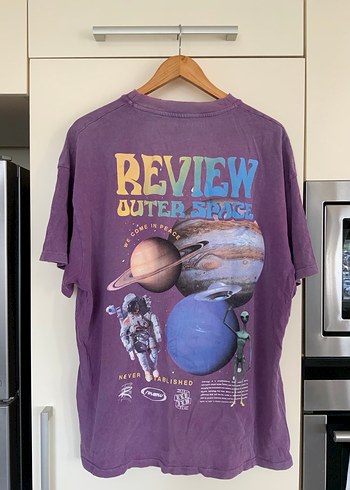 Review Mor Baskılı Tişört - Görsel 4