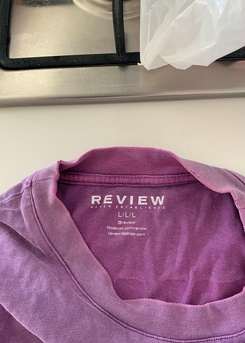 Review Mor Baskılı Tişört - Görsel 7