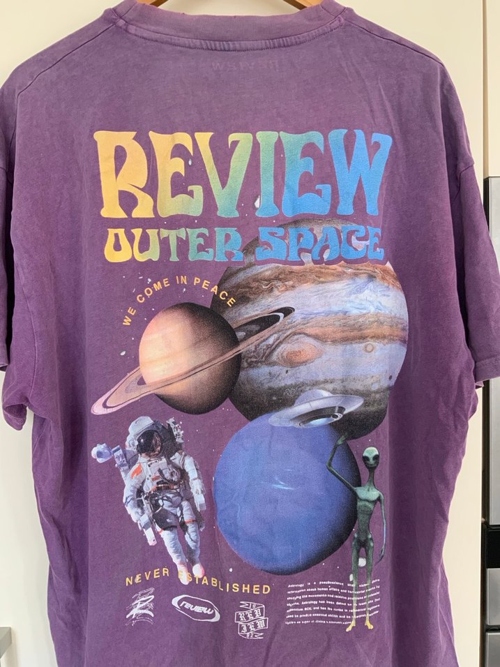 Review Mor Baskılı Tişört - Görsel 5