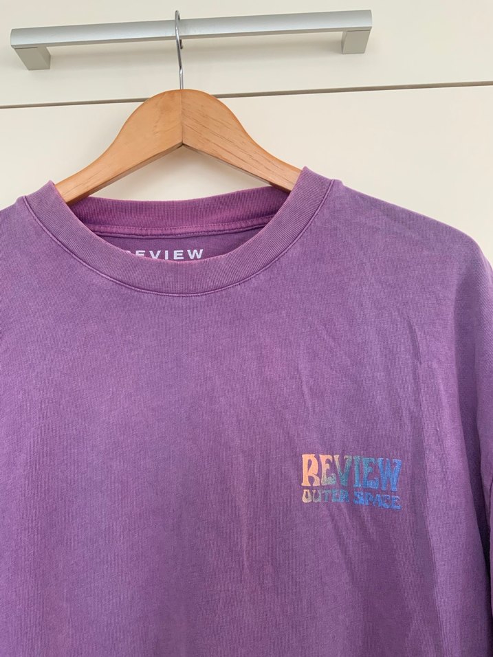 Review Mor Baskılı Tişört - Görsel 3