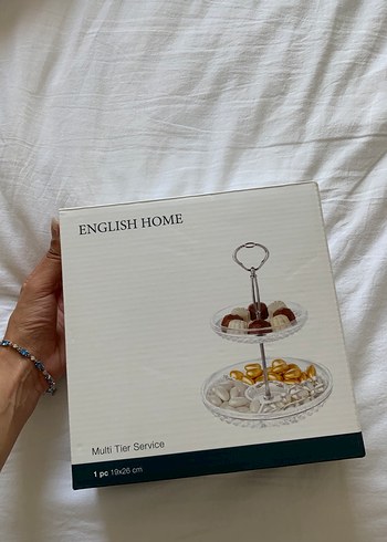 English Home English Home Çok Katlı Servis Tabağı