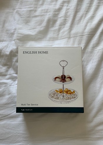 English Home Çok Katlı Servis Tabağı