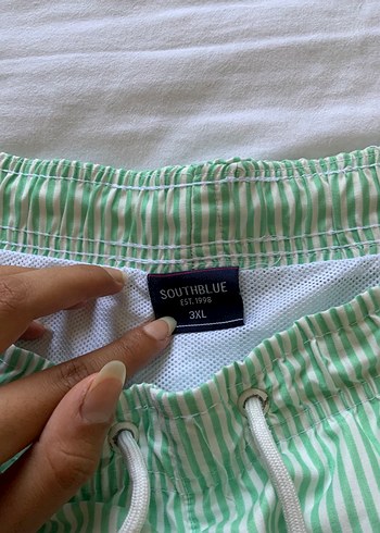 Southblue yeşil çizgili mayo - Görsel 4