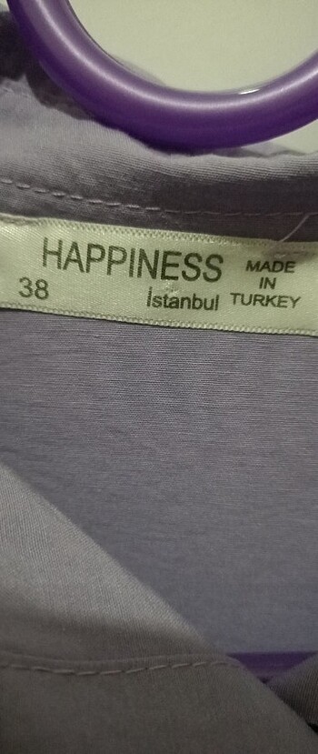 38 Beden Happiness İstanbul Lila Gömlek