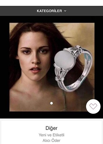 bella swan yüzük