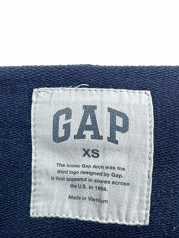 xs Beden lacivert Renk Gap Sweatshirt %70 İndirimli.