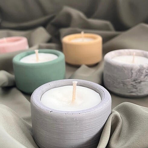 Tealight Mumluk Silikon Kalıp