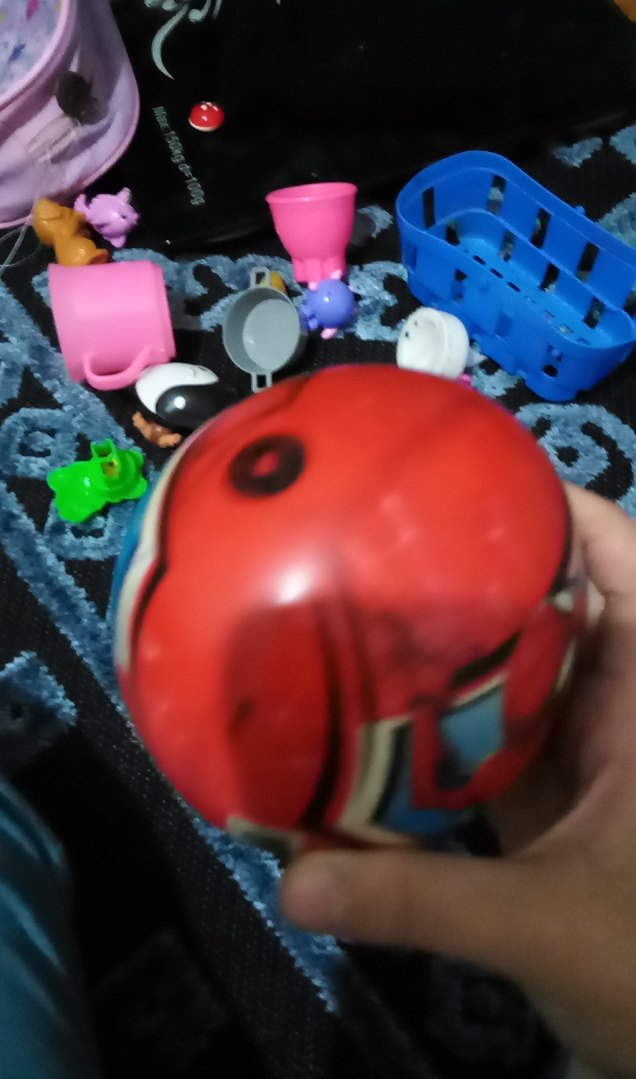 Renkli Tie-Dye Motosiklet Kaskı Velcro - Görsel 2