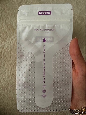 Mochi lansinoh avent süt saklama poşeti 50 adet - Görsel 4