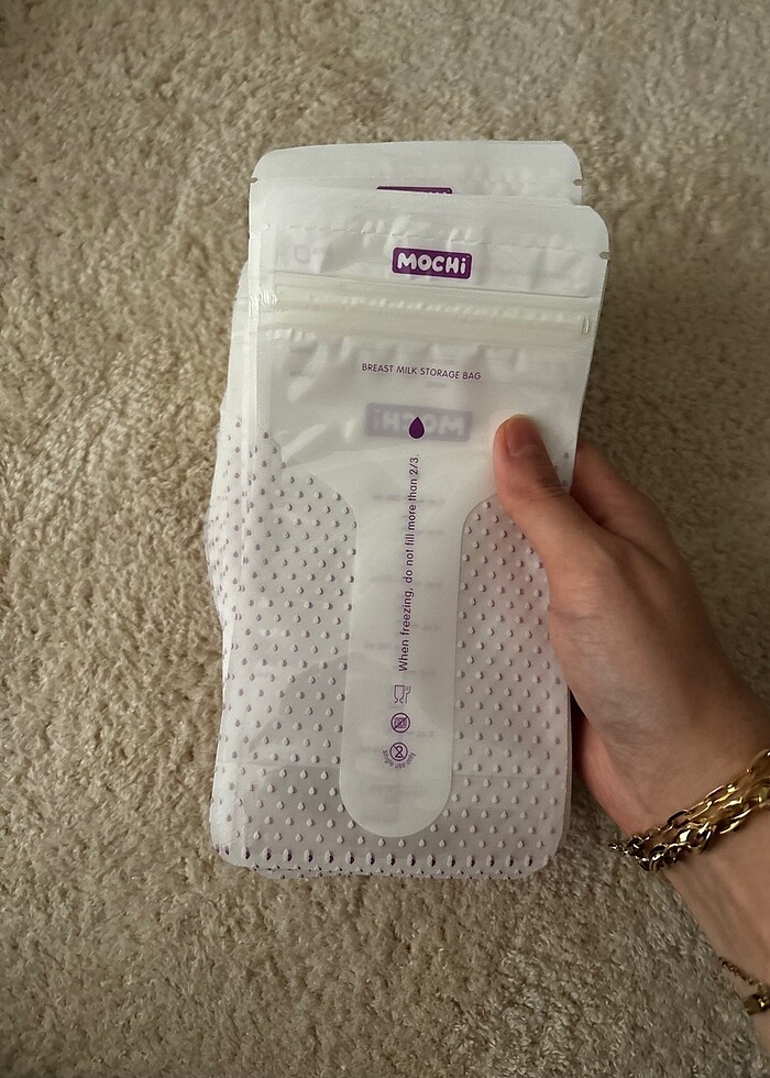 Mochi lansinoh avent süt saklama poşeti 50 adet - Görsel 2