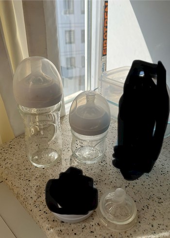 Phlips avent  ve Mavi Bebek Biberon Seti - Görsel 6