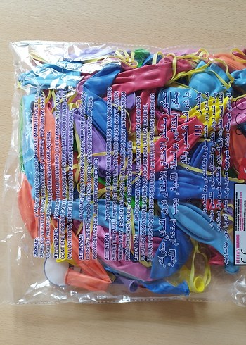 100'lü Atom İpli Balon - Görsel 2