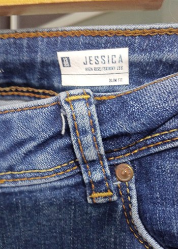 30 Beden Kadın Mavi Denim Regular Fit Jean