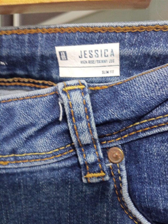 Kadın Mavi Denim Regular Fit Jean - Görsel 3