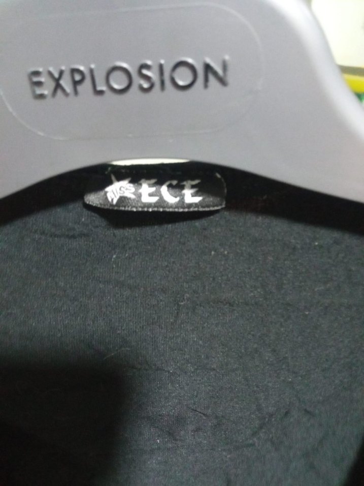 Kız Çocuk Siyah Kısa Kollu Bolero - Görsel 3