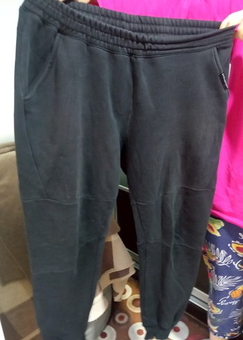 Gri Kadın Rahat Kesim Eşofman Altı - Görsel 5