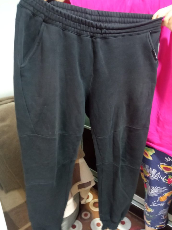 Gri Kadın Rahat Kesim Eşofman Altı - Görsel 5