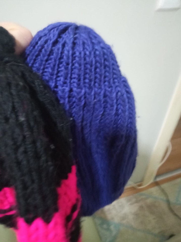 Renkli Kadın Örgü Bere - Görsel 2