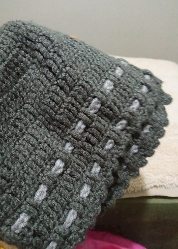 kiz cocuk ve erkek cocuk Gri Bere - Görsel 3