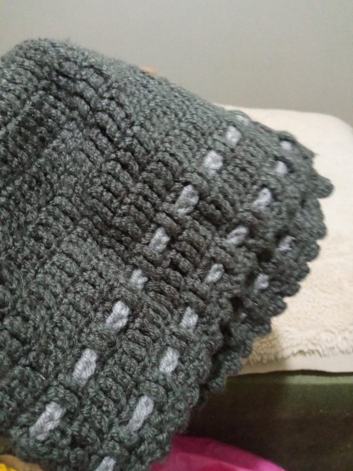 kiz cocuk ve erkek cocuk Gri Bere - Görsel 3