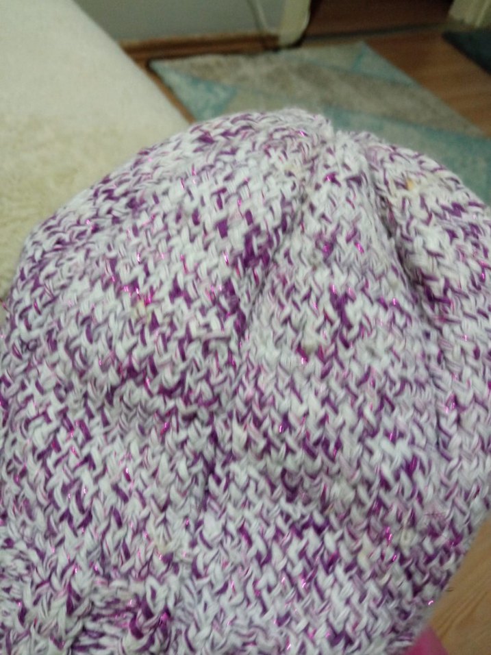 Renkli Örgü Kadın Bere - Görsel 2