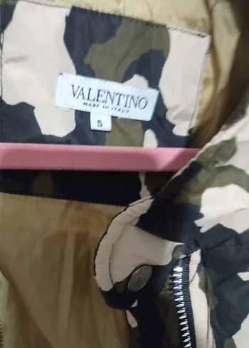 Kapüşonlu Kamuflaj DesenliKışlık Mont - Görsel 5