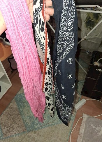 Renkli Bohem Desenli Kadın Şal - Görsel 3