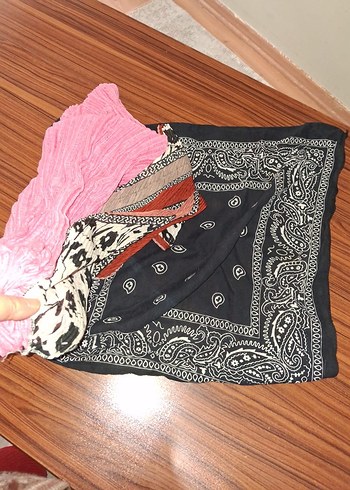 Renkli Bohem Desenli Kadın Şal - Görsel 2