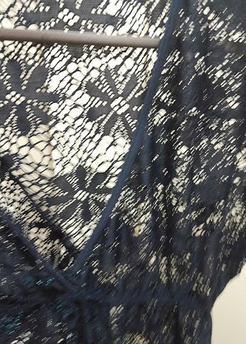 Dantel Detaylı plaj elbisesi - Görsel 3