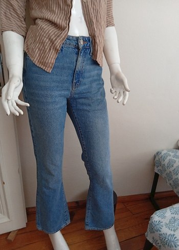 Mavi Jeans Mavi Yuksek Bel Denim Jean Ve Bebe Gomlek