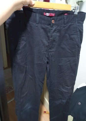 LC Waikiki Düğmeli Siyah Erkek Denim Pantolon