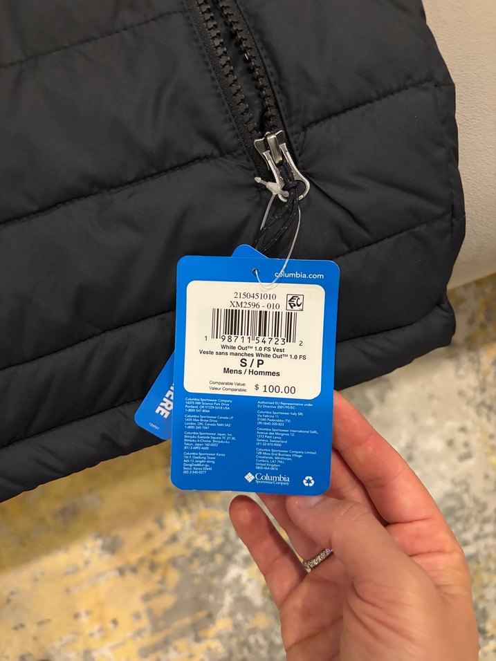 Columbia Siyah Erkek  Şişme Yelek - Görsel 2