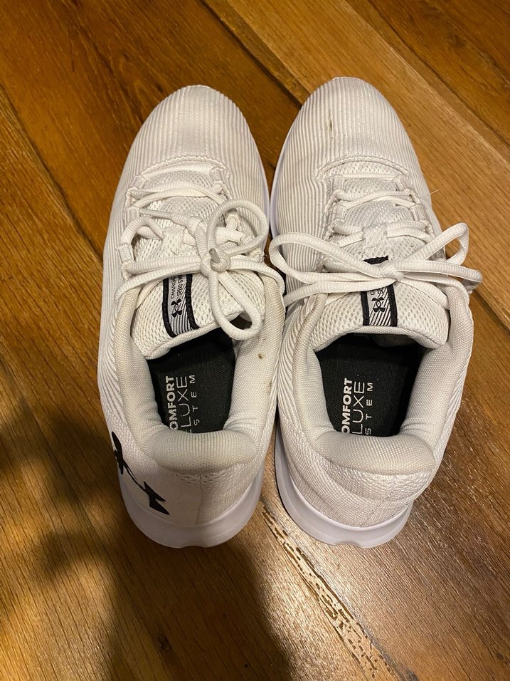 Beyaz Erkek Spor Ayakkabısı - Under Armour - Görsel 4