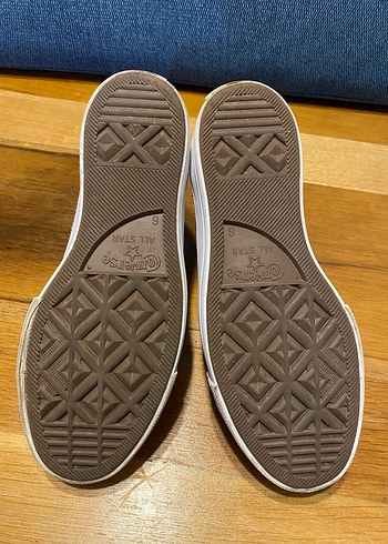 Beyaz Platform Topuklu Nakışlı Spor Ayakkabı - Görsel 2