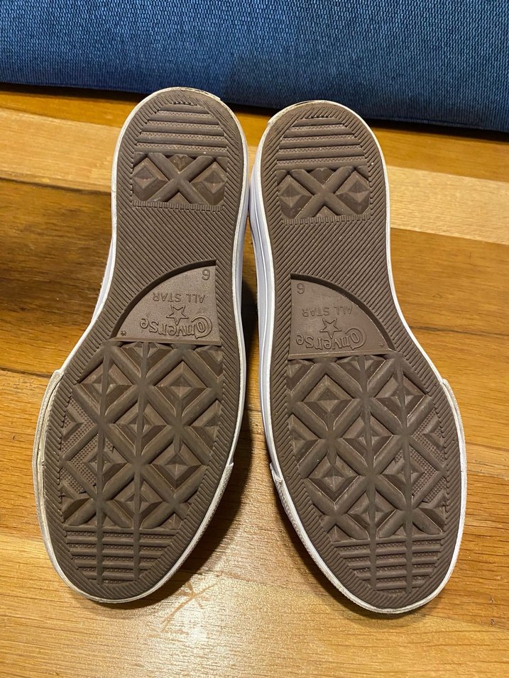 Beyaz Platform Topuklu Nakışlı Spor Ayakkabı - Görsel 2