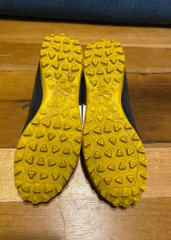 Siyah Erkek Futbol Ayakkabısı Velcro Detaylı - Görsel 5