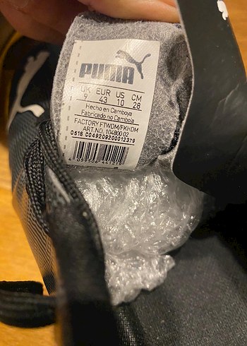 Siyah Erkek Futbol Ayakkabısı Velcro Detaylı - Görsel 6