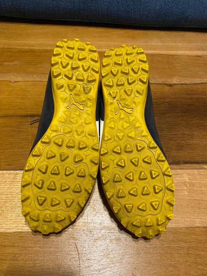 Siyah Erkek Futbol Ayakkabısı Velcro Detaylı - Görsel 5