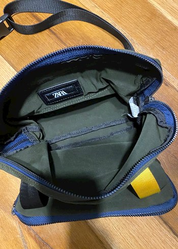 Sarı Detaylı Erkek Omuz Çantası ve bel çantası - Görsel 6