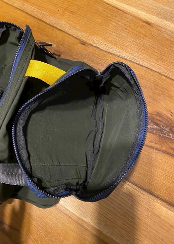 Sarı Detaylı Erkek Omuz Çantası ve bel çantası - Görsel 7