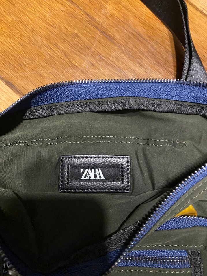 Sarı Detaylı Erkek Omuz Çantası ve bel çantası - Görsel 5